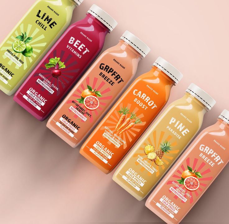 Food & Beverages label sample 1