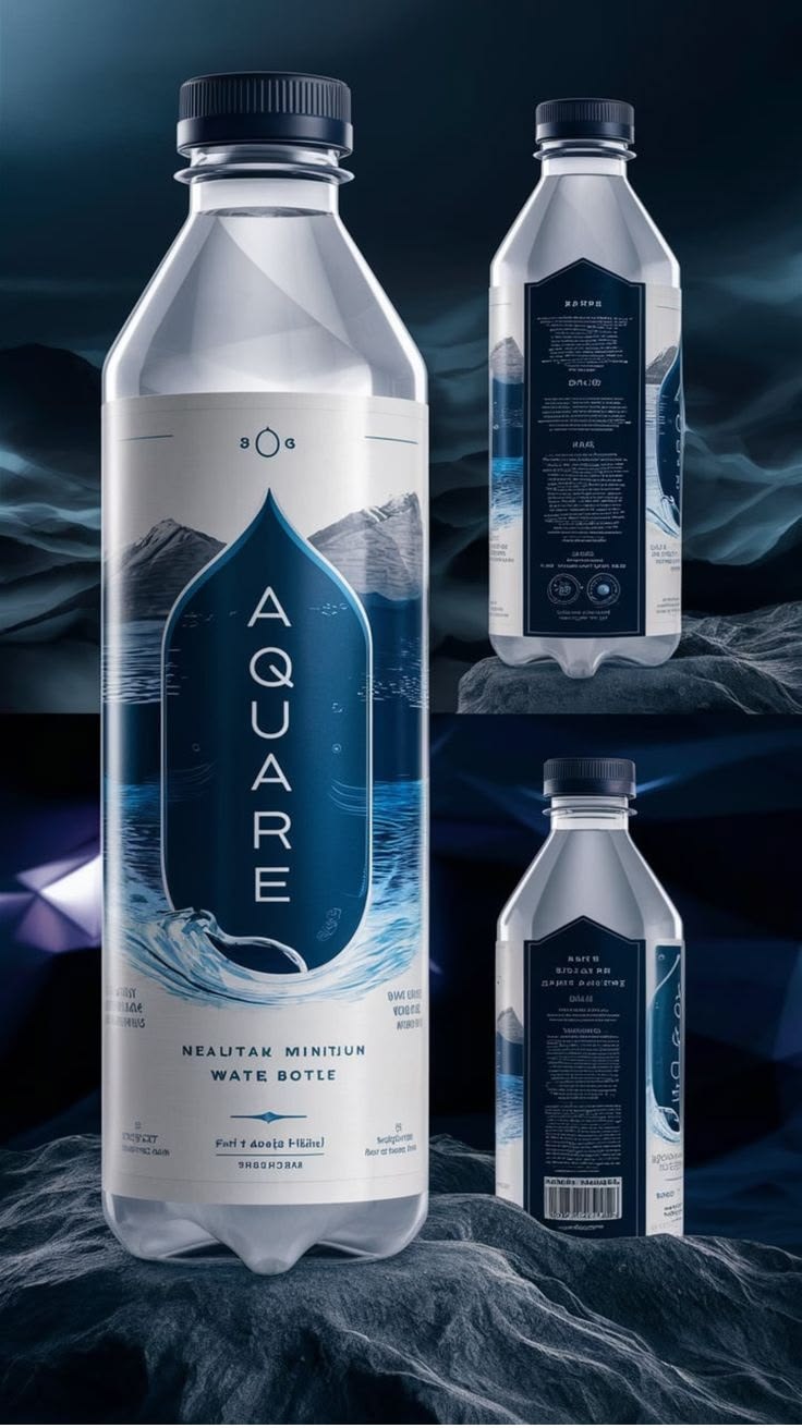 Wine & Water label sample 6